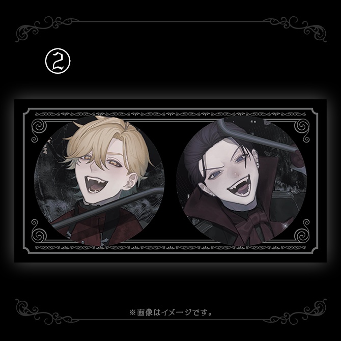 【にじそ11】ホロ加工缶バッジセット