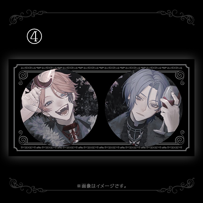 【にじそ11】ホロ加工缶バッジセット