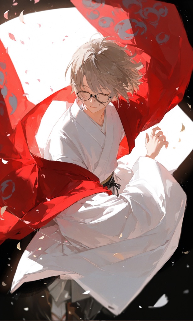 【非公式】名取周一-赤色の半衿【グッズ】