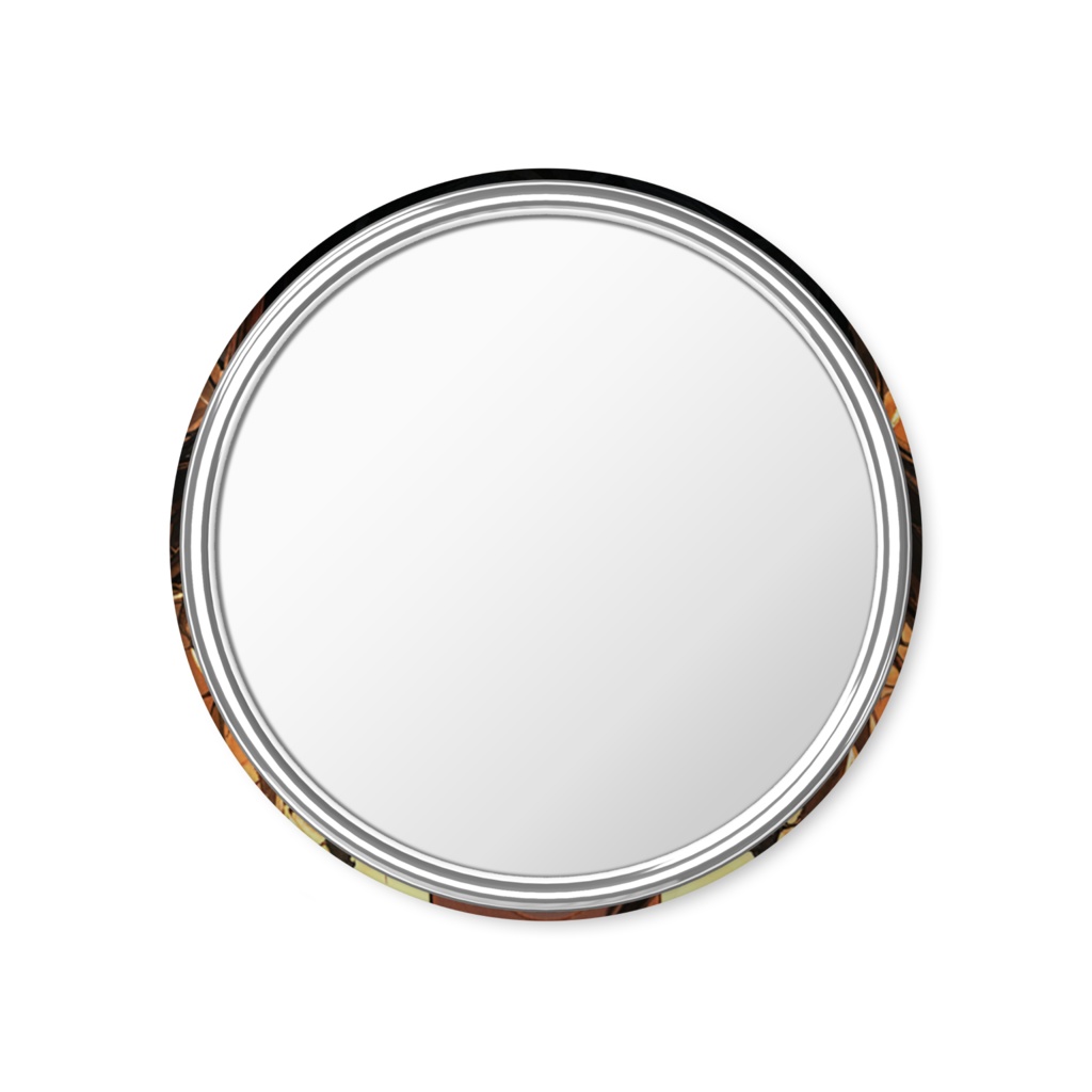 【非公式】女装的場静司・缶ミラー【グッズ】