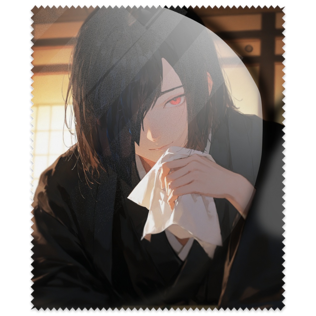 【非公式】的場静司・眼鏡拭き【グッズ】