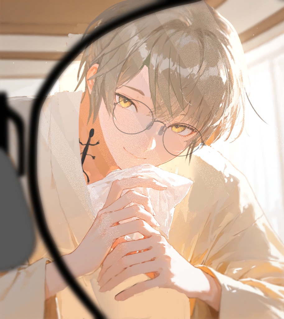 【非公式】名取周一・眼鏡拭き【グッズ】