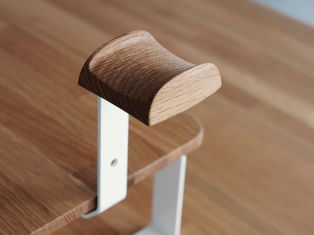 PREDUCTS 木製ヘッドフォンハンガー