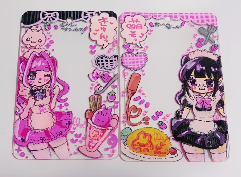 直筆デコ♡萌え萌えチェキホルダー