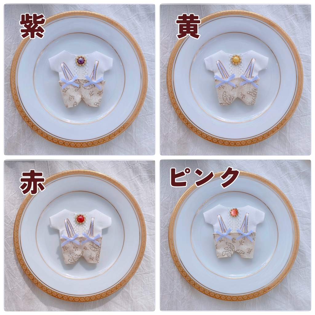 お花ブローチ おめかし着