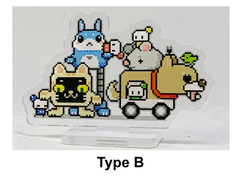 『まめロボ探検隊』アクリルスタンド