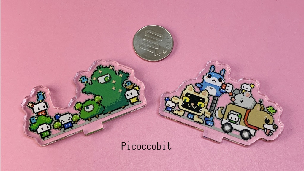 『まめロボ探検隊』アクリルスタンド