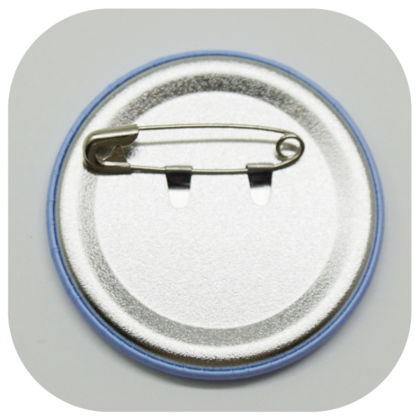 『まめロボ探検隊』丸形缶バッジ