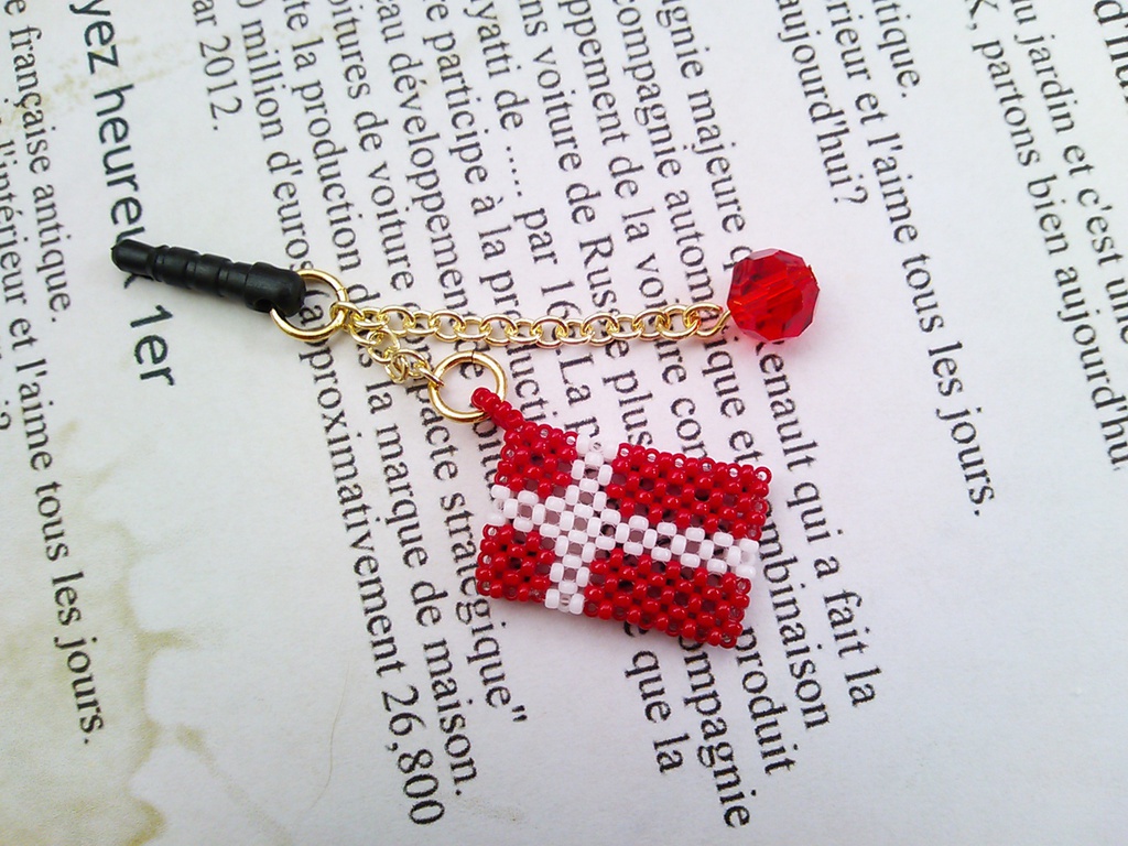 【再販】北欧国旗イヤホンジャックアクセサリー