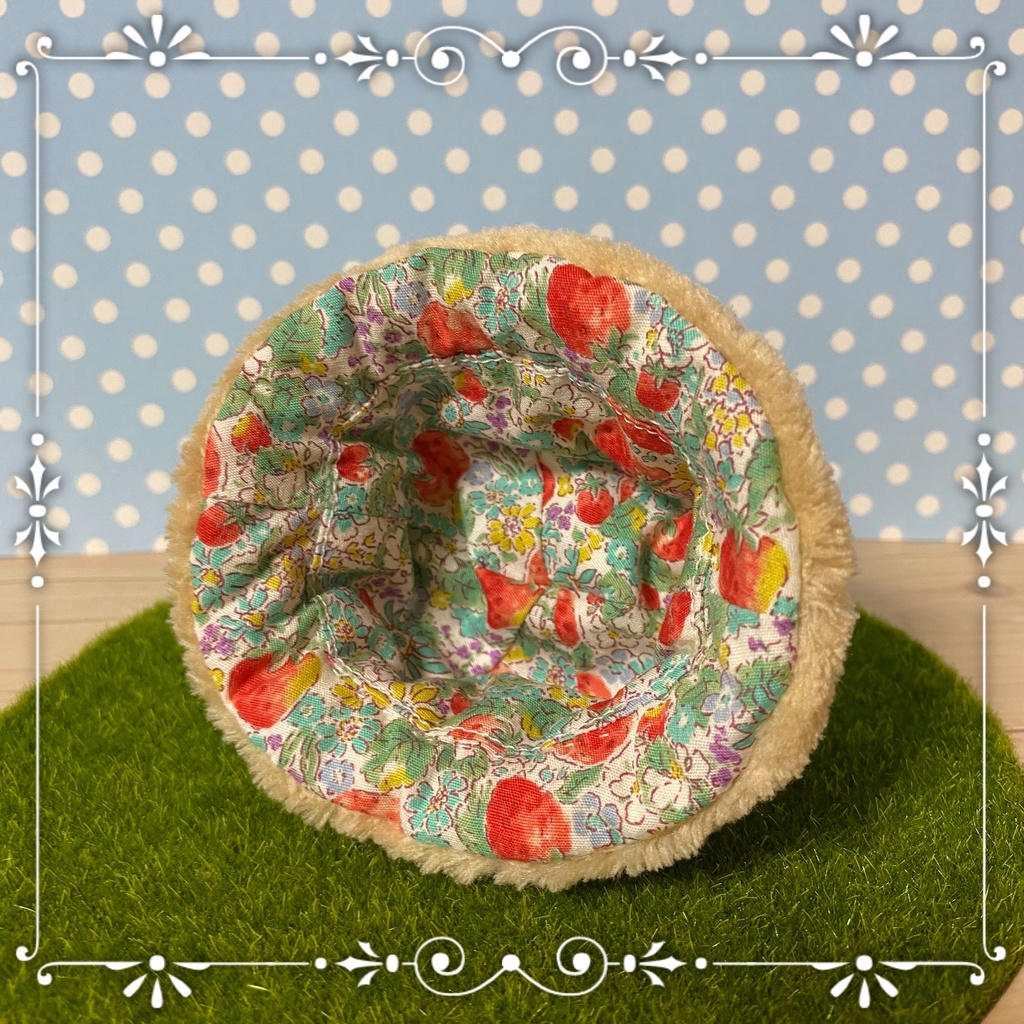 10cmサイズ くまちゃん帽子(ベージュ)