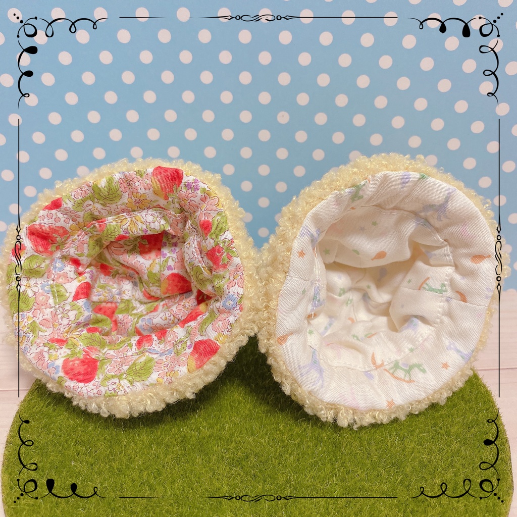 10cmぬい用 くまちゃん帽子(Sweet Potato)