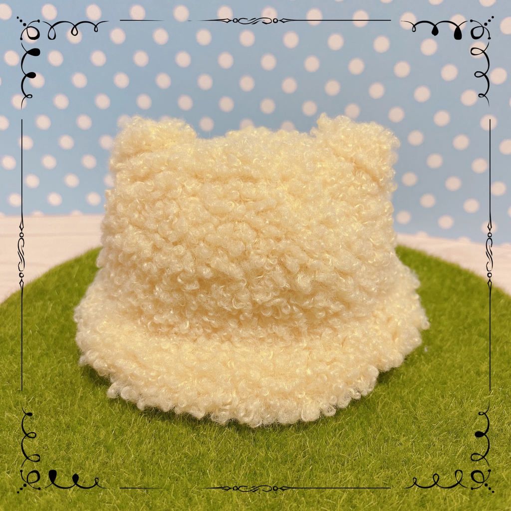 10cmぬい用 くまちゃん帽子(Sweet Potato)