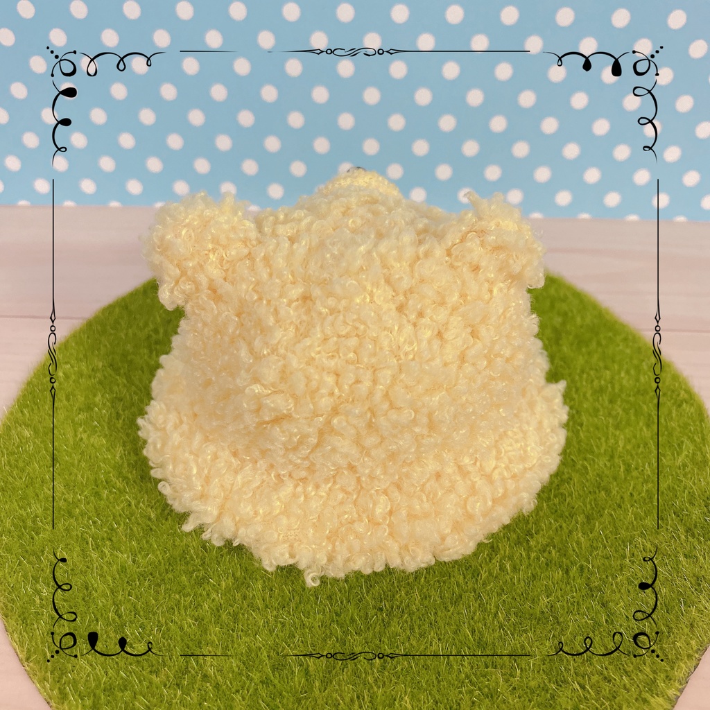 10cmぬい用 くまちゃん帽子(Sweet Potato②)