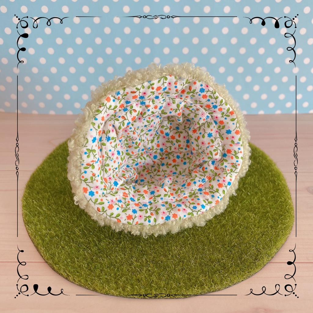 10cmぬい用 くまちゃん帽子(まっちゃ)