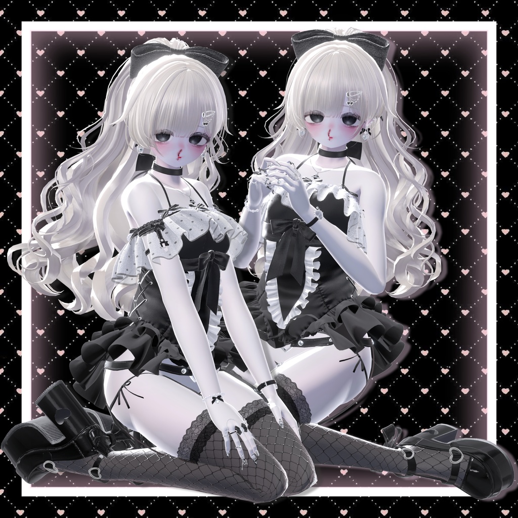 【無料】5種類ポーズ