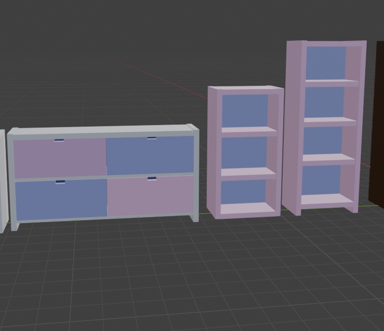 いろいろな棚の詰め合わせ