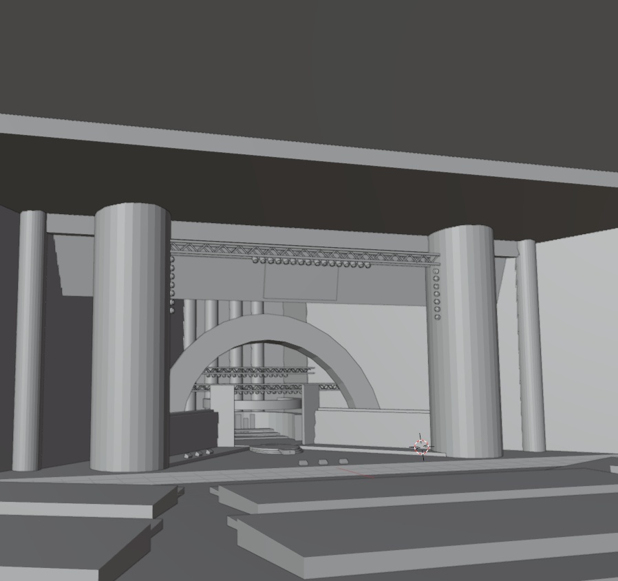 【無料】VRChatライブステージ・3Dモデル