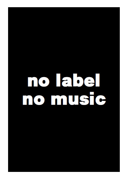 【折本】no label no music
