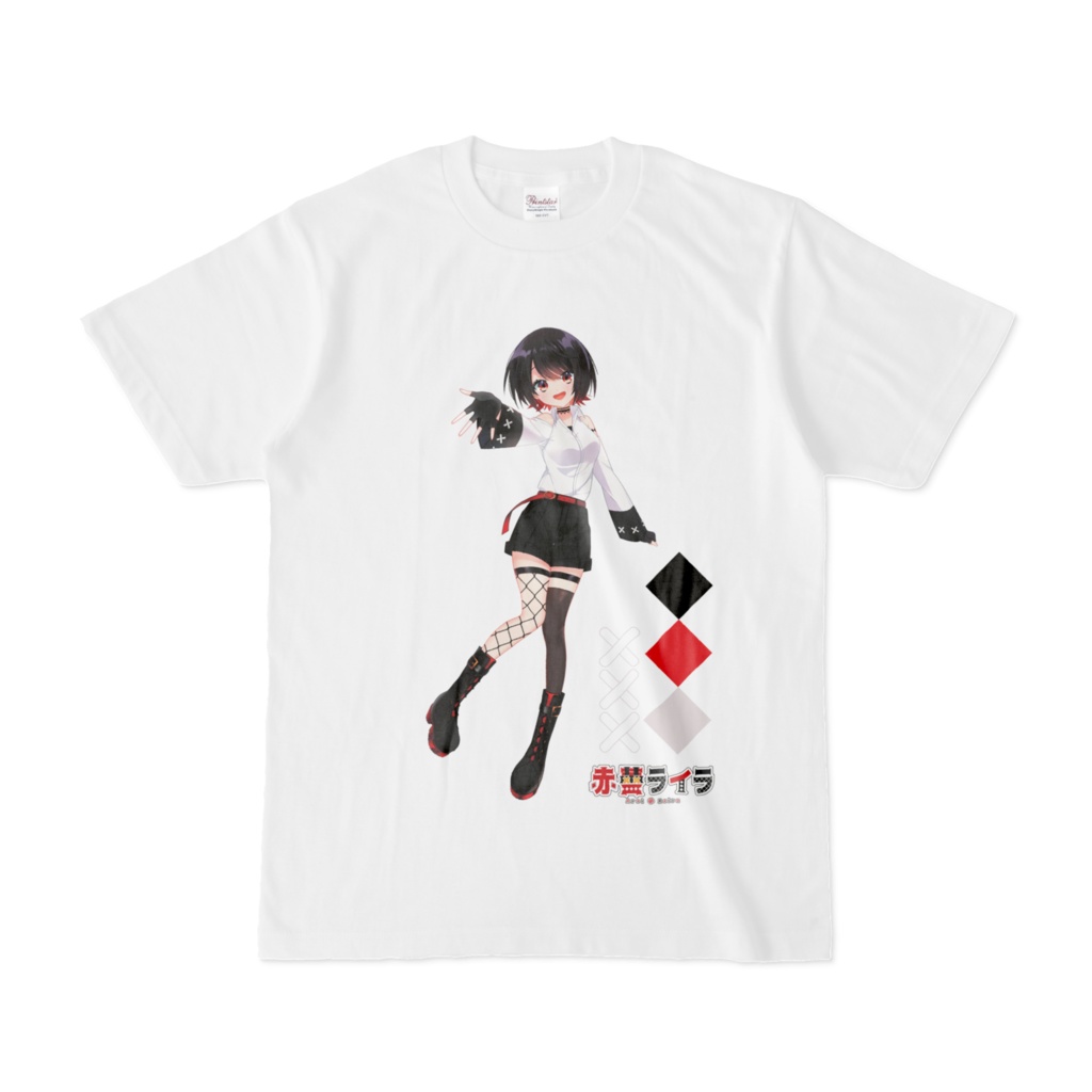 【常設グッズ】 赤蕾ライラの【Tシャツ】