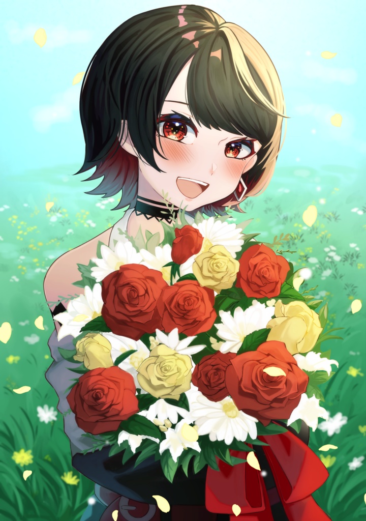 【蔵出し】2022年誕生日アクリルパネル【赤蕾ライラ】