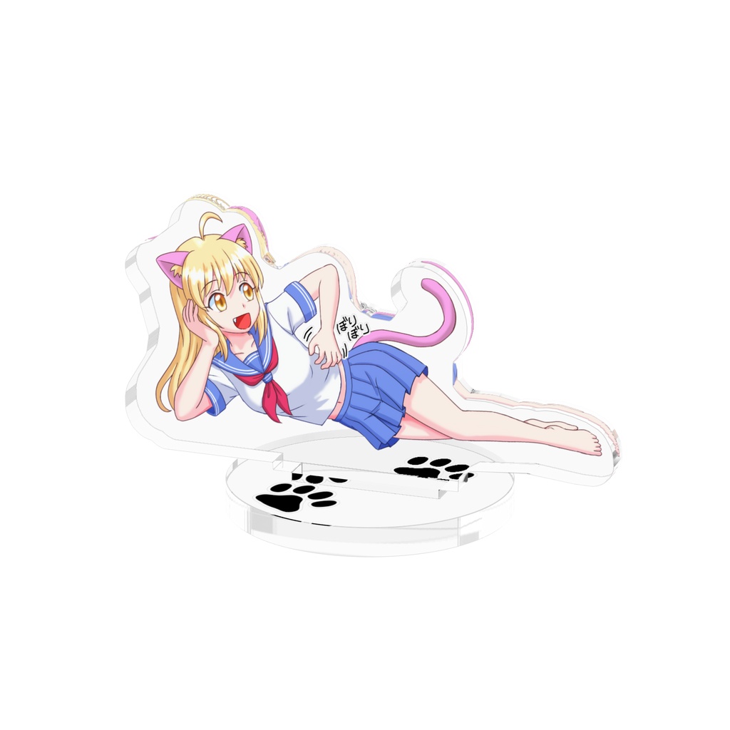 猫耳りあちゃんぼりぼりアクスタ