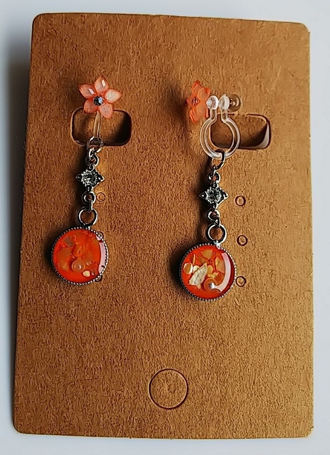 小花&丸チャーム