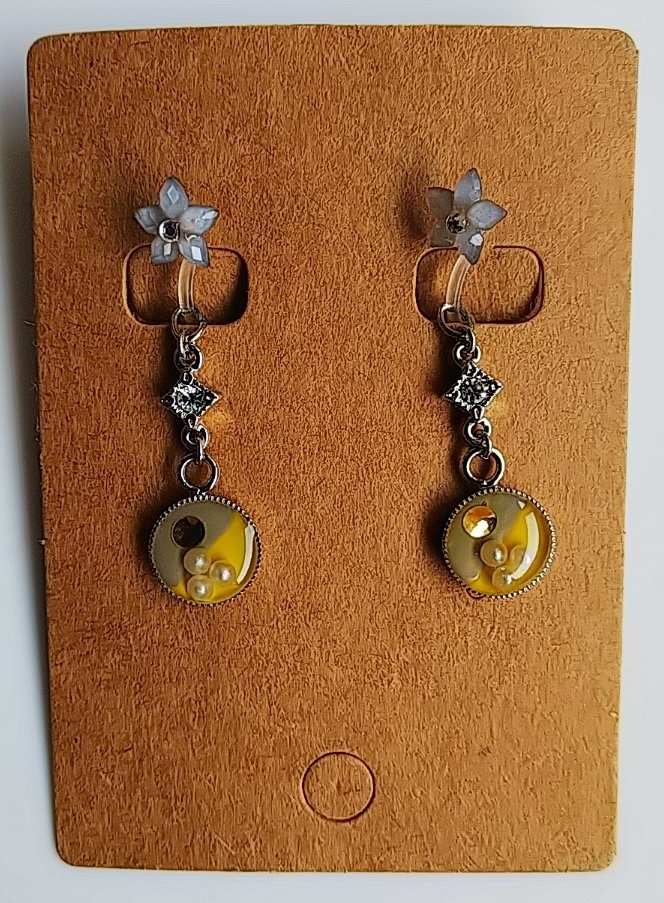 小花&丸チャーム