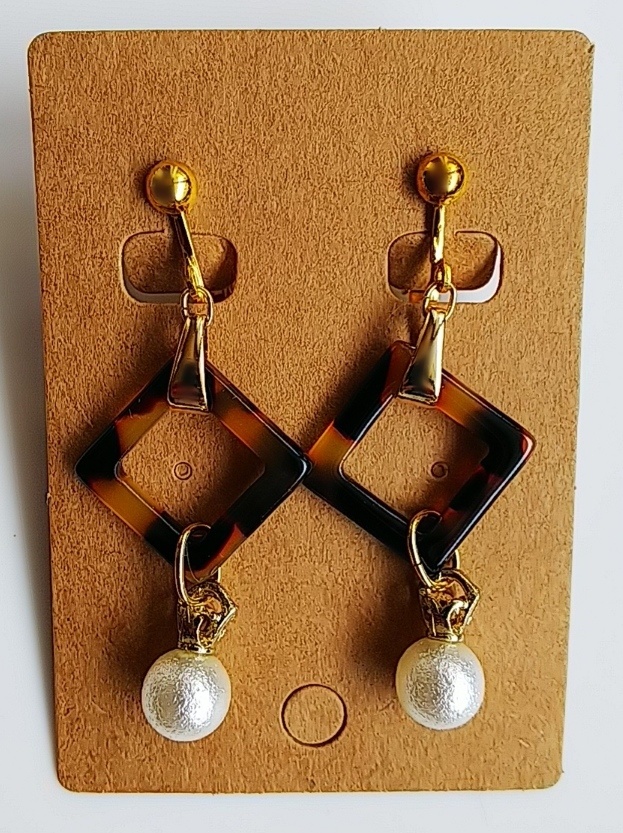 べっ甲風スクエア