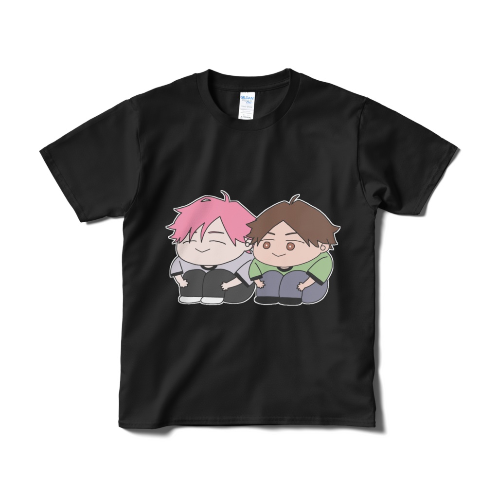 クソはるりつTシャツ黒