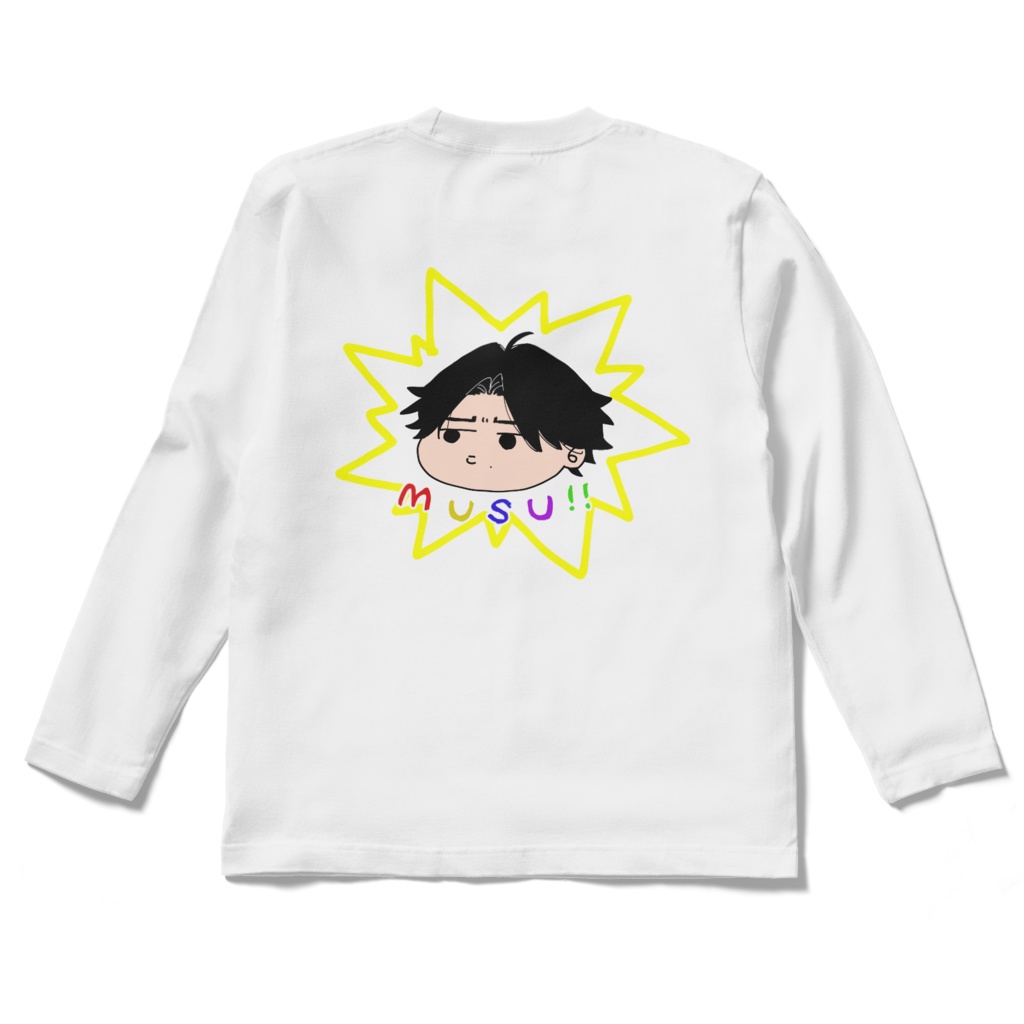 クソかおる両面印刷長袖Tシャツ