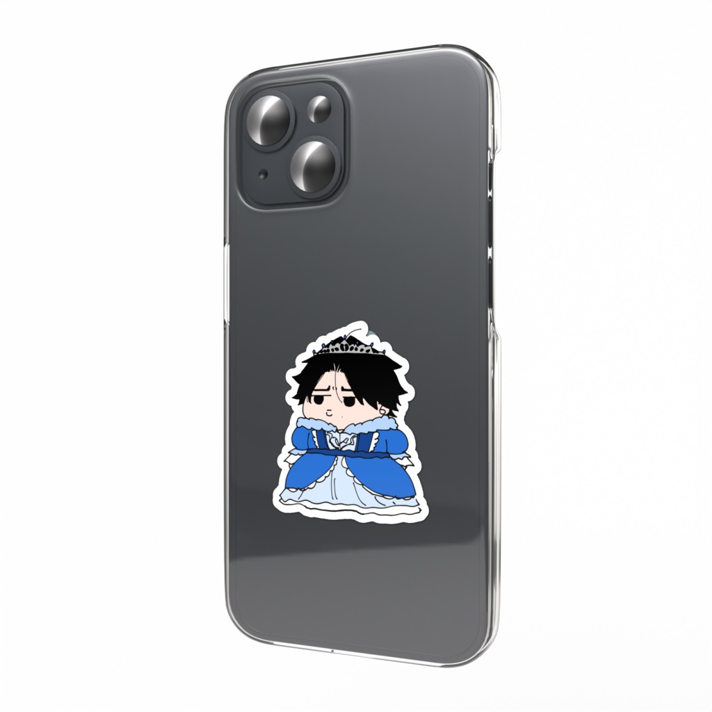 プリンセス薫スマホステッカー