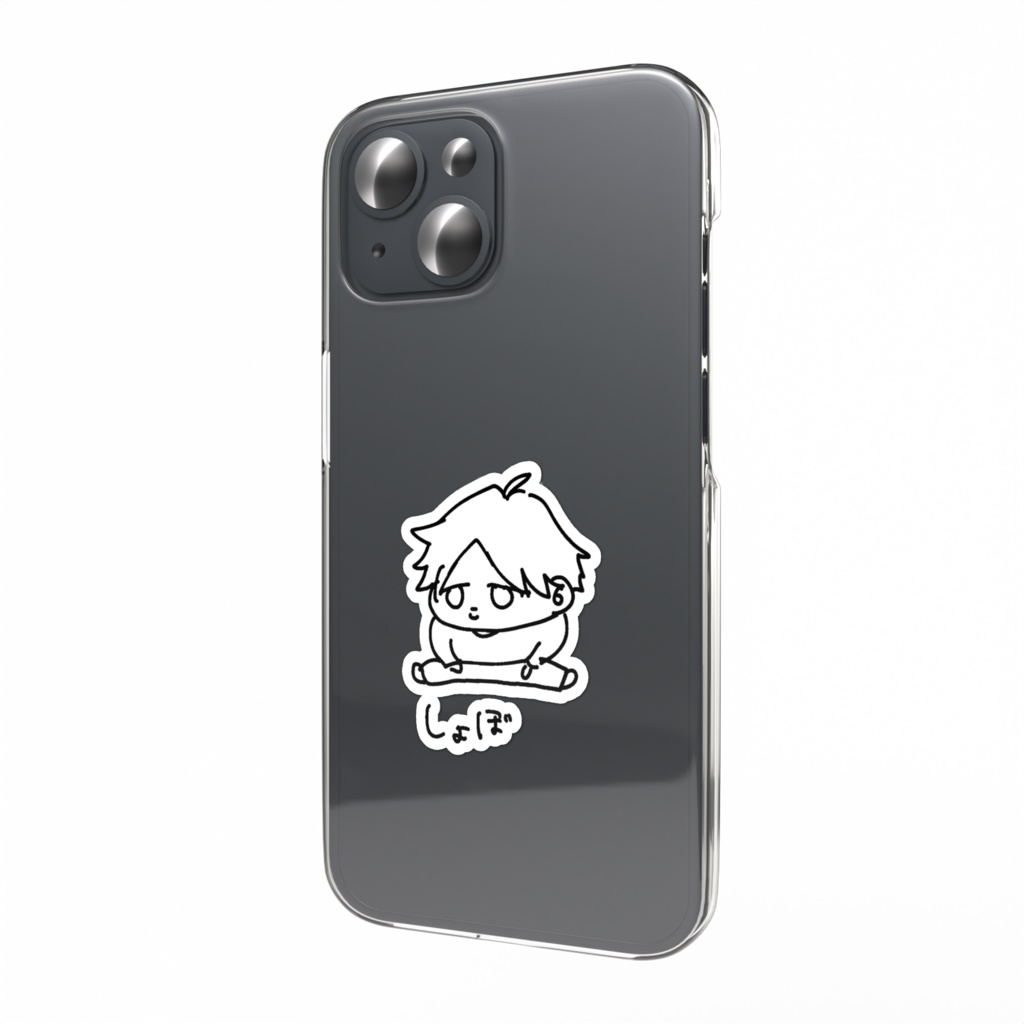 しょぼ律スマホステッカー