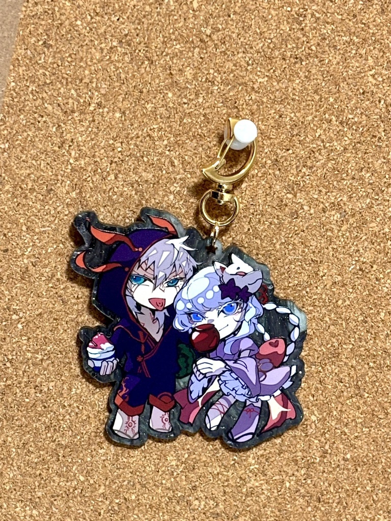 アクリルキーホルダー　ヴェルカティ浴衣