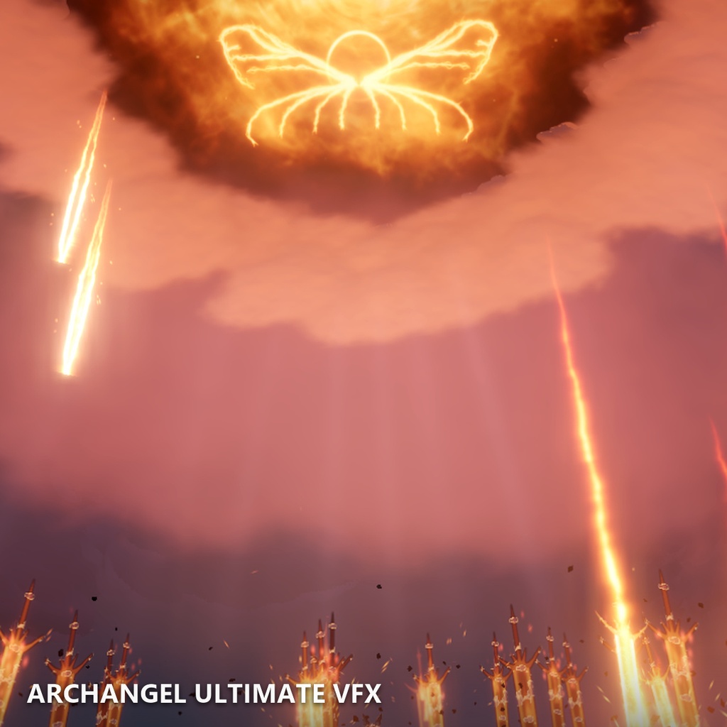 【VRChat/Unity】Lauriel Ultimate VFX / 聖騎士覚醒シネマティック演出