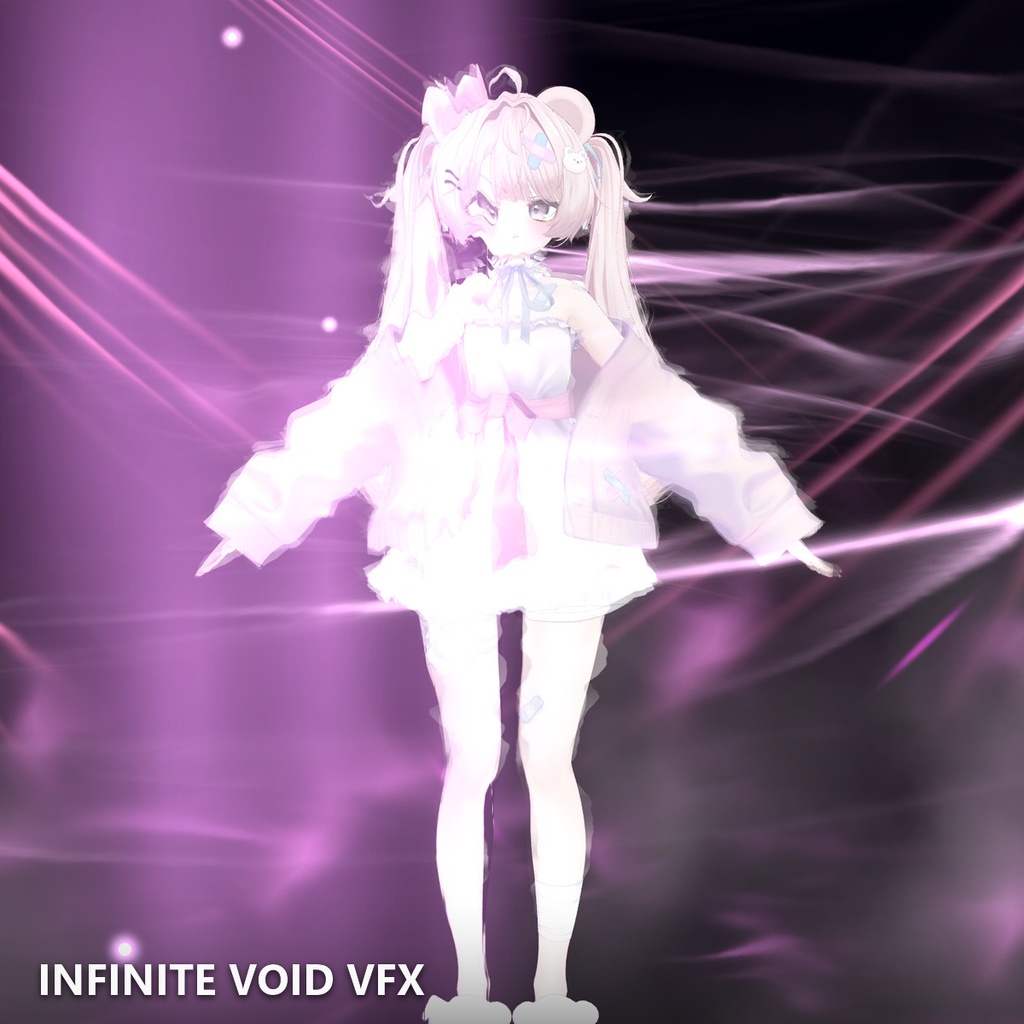 【VRChat/Unity】Infinite Void VFX / 領域展開「無量空処」ギミック
