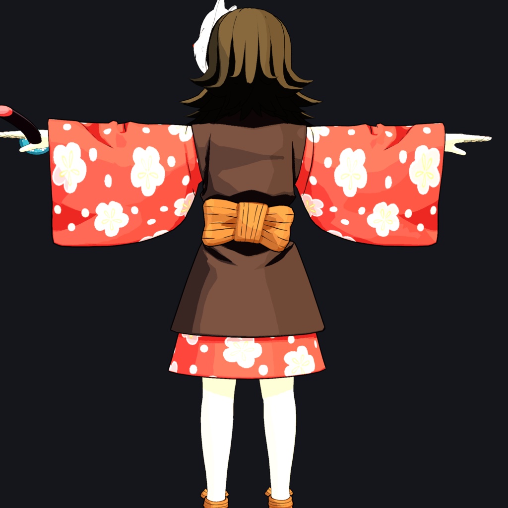 【VRChat】Kitsune Maiden (狐面少女) - Water Breathing VFX