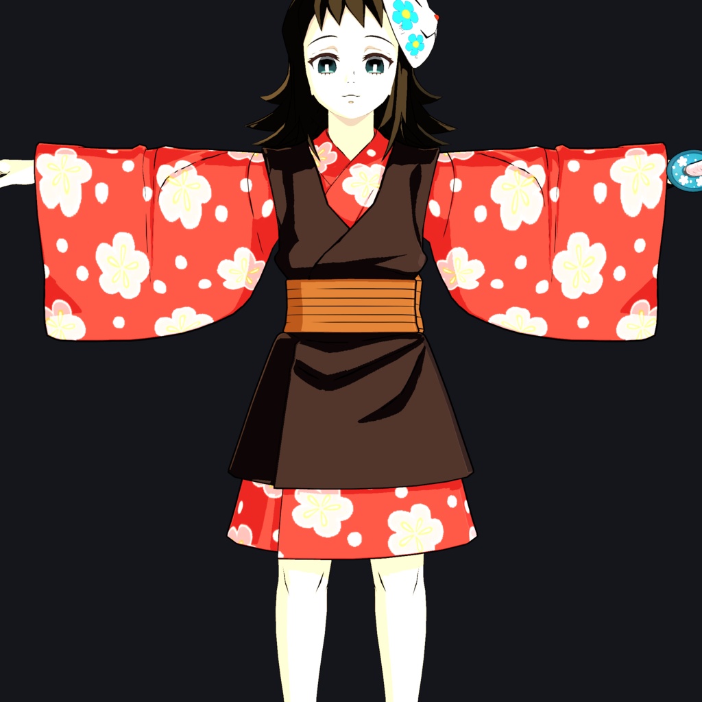 【VRChat】Kitsune Maiden (狐面少女) - Water Breathing VFX
