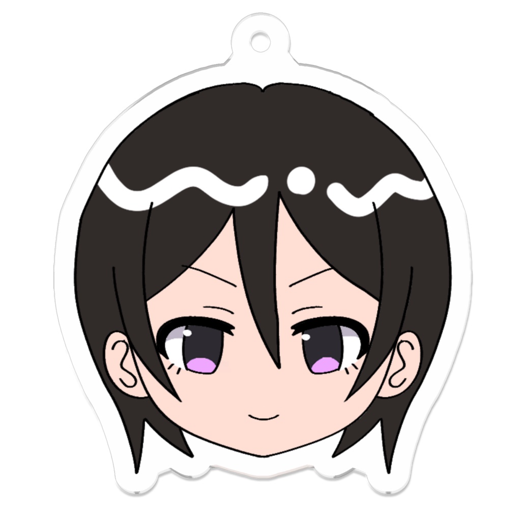 撫子アクリルキーホルダー