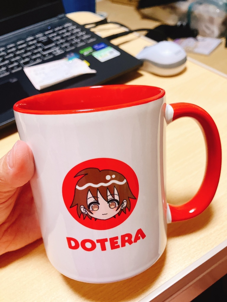 どてらちゃん　ツートンマグカップ