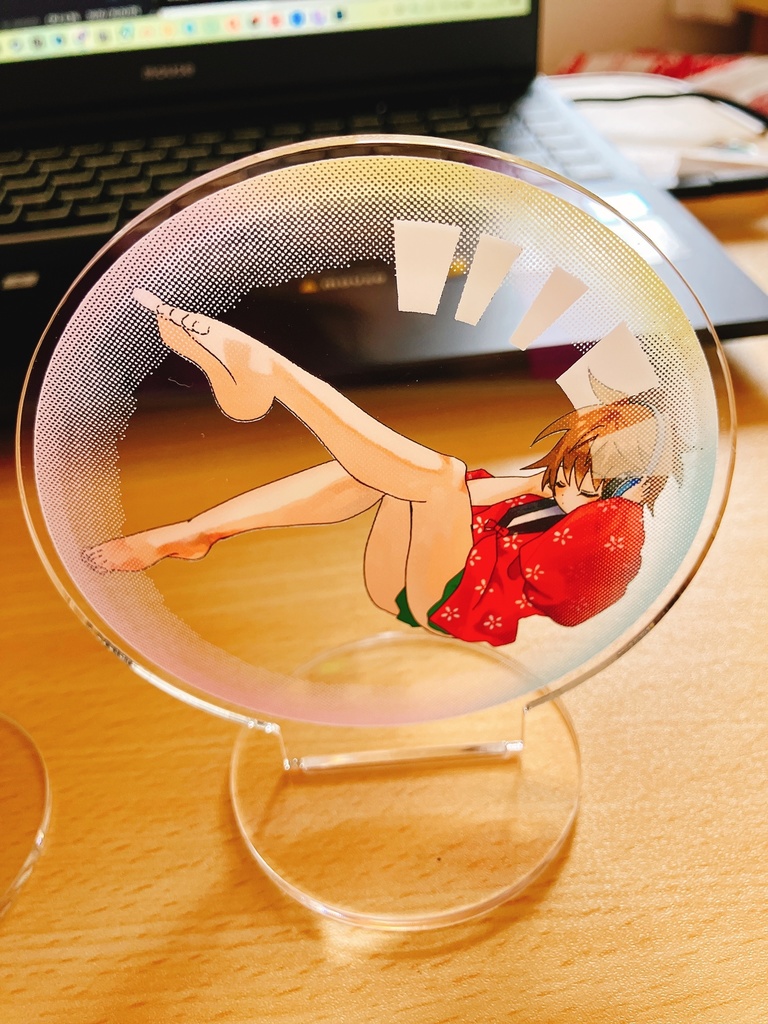 どてらちゃん　ミニアクスタ(しゃぼん玉)