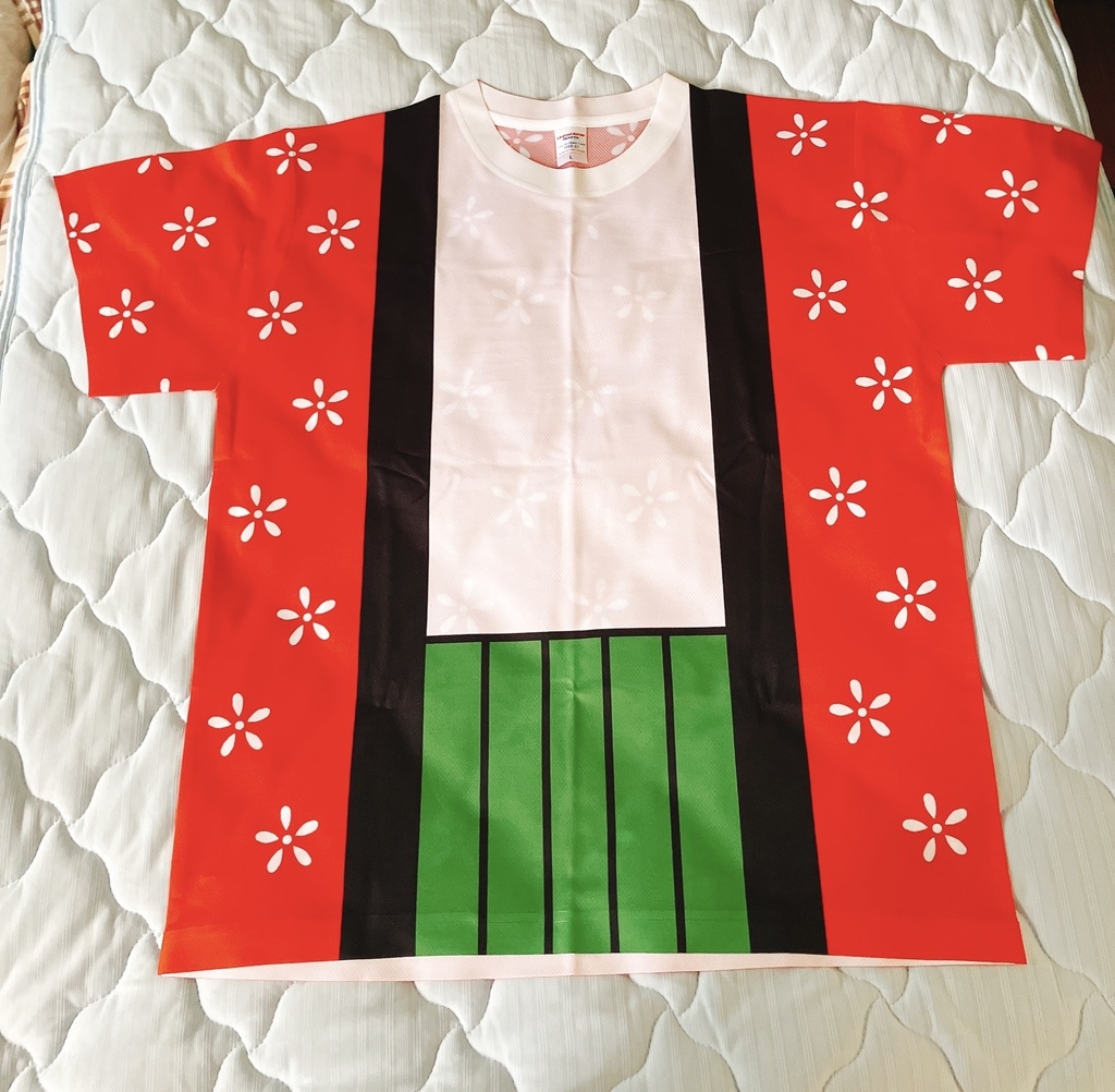 どてらちゃん　なりきりフルグラフィックTシャツ