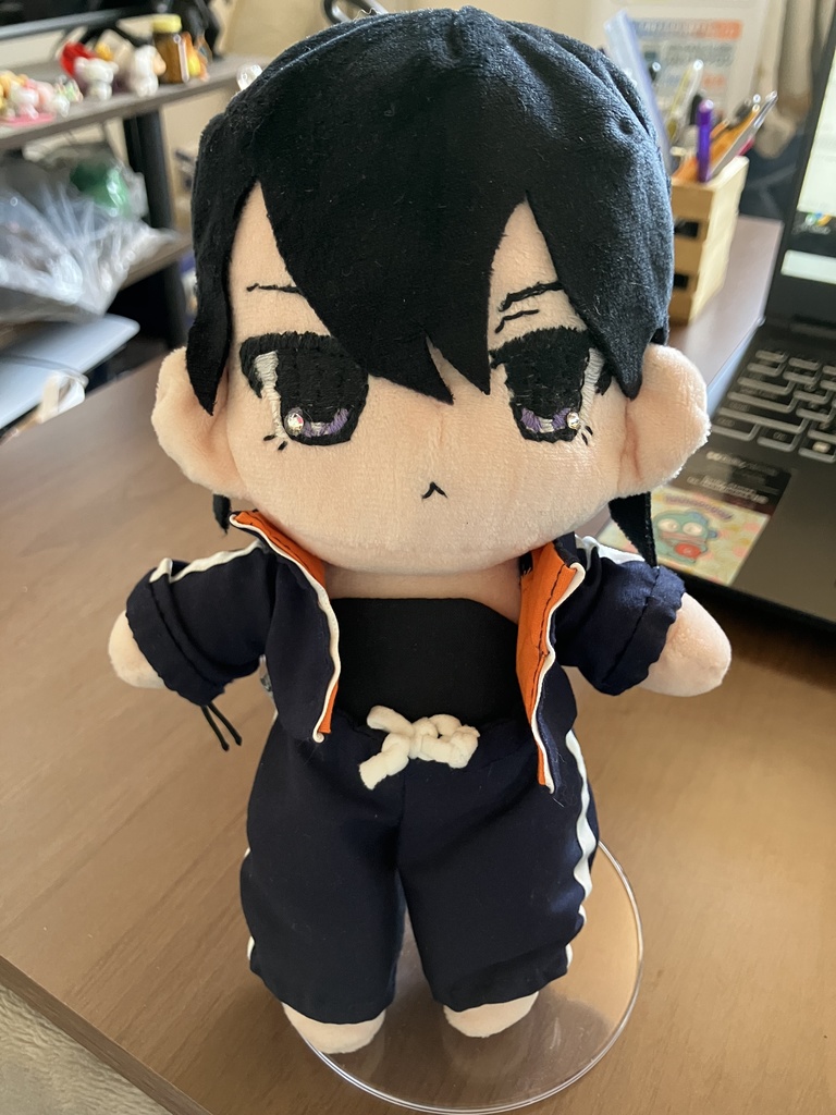 撫子　20cmぬいぐるみ　スタンド付き