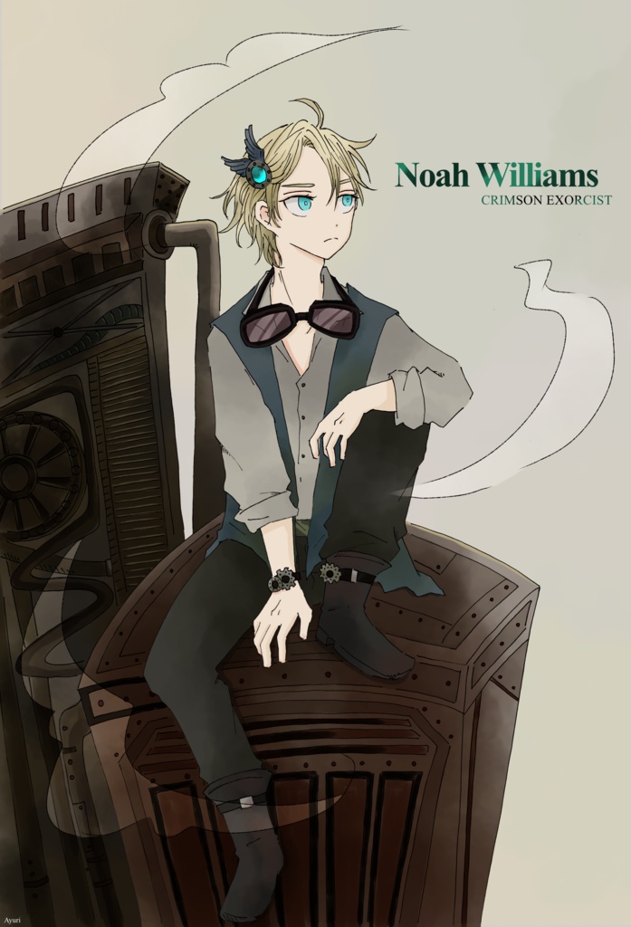 スチームパンク メモ帳(ノア)