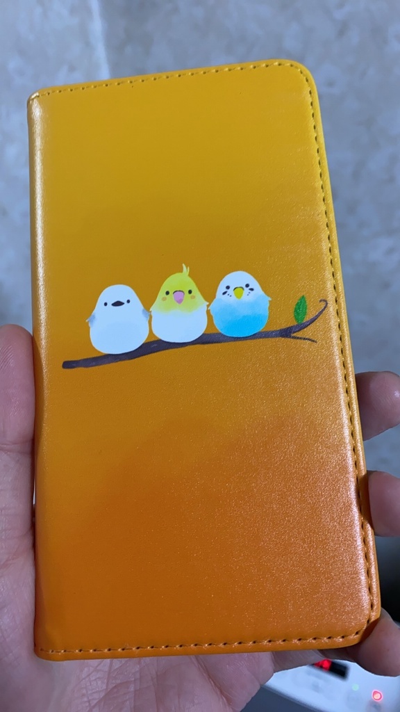 スマホケース 鳥