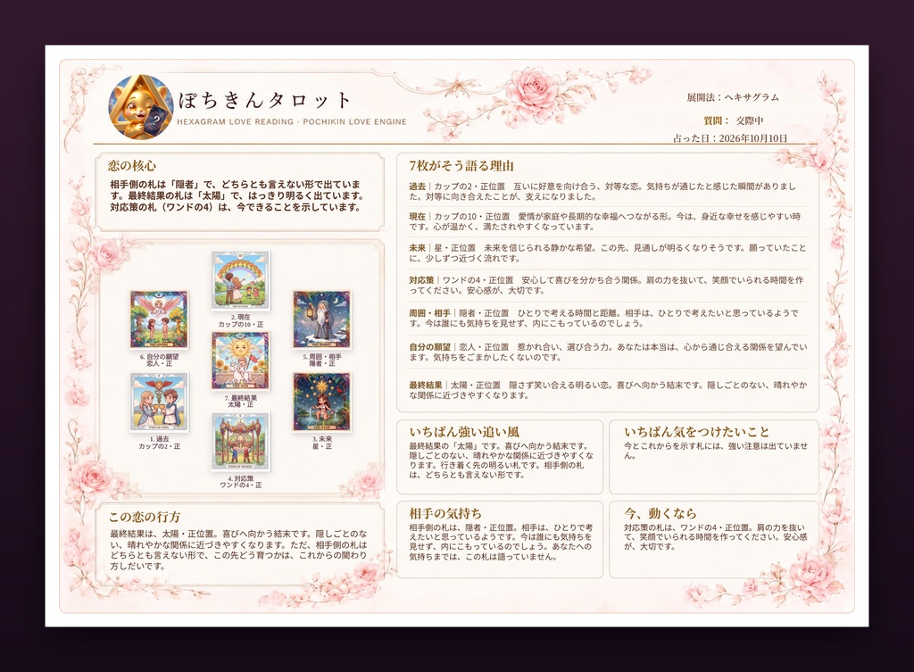 ぽちきんタロット V1.0