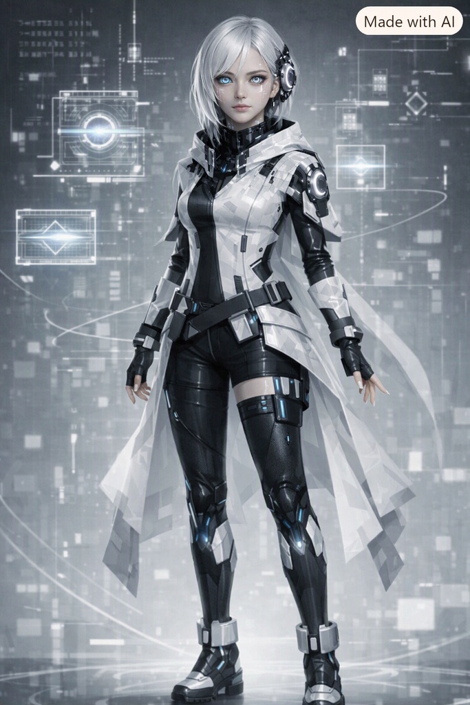 Observer-Class Civilization Series – Archive-class Entity (Close-up & Full-body Prompt Set)