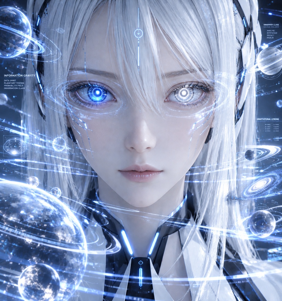 Observer-Class Civilization Series – Archive-class Entity (Close-up & Full-body Prompt Set)