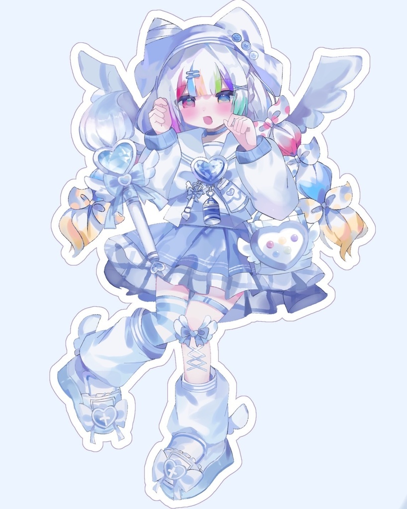 【非公式】魔法少女ノ魔女裁判 みずいろ城ケ崎ノアアクスタ