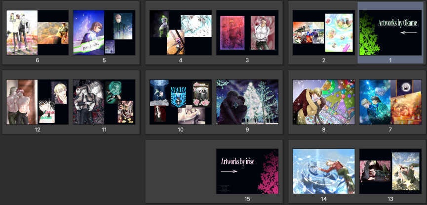 【イラスト集】Starry Sky