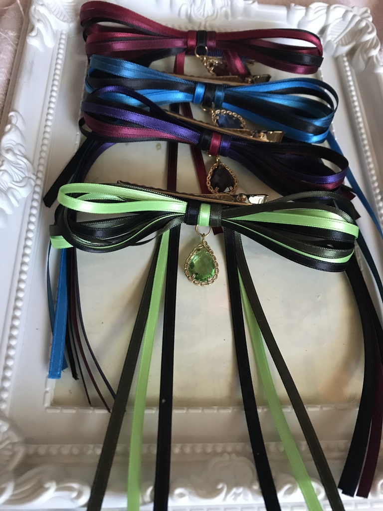 ディアソムニア イメージリボン ヘアクリップ